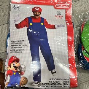 Mens Mario costume